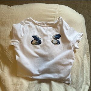 Lisa Says Gah Oyster baby T